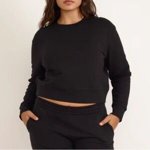 Organic Basics Weekend Crop Crewneck